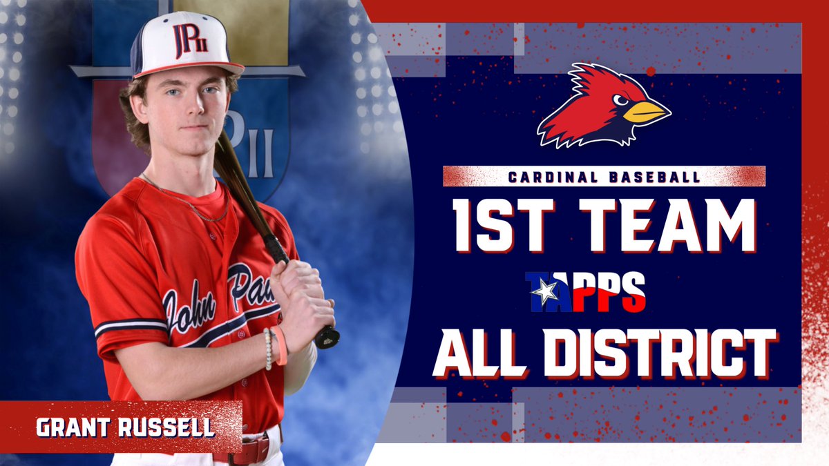 JPIIHS Athletics (@jpiihssports) on Twitter photo Congratulations to these Cardinals for earning 1st Team TAPPS All-District honors! <a href="/jpiihsbaseball/">JPIIHS Baseball</a> Congratulations to these Cardinals for earning 1st Team TAPPS All-District honors! <a href="/jpiihsbaseball/">JPIIHS Baseball</a>