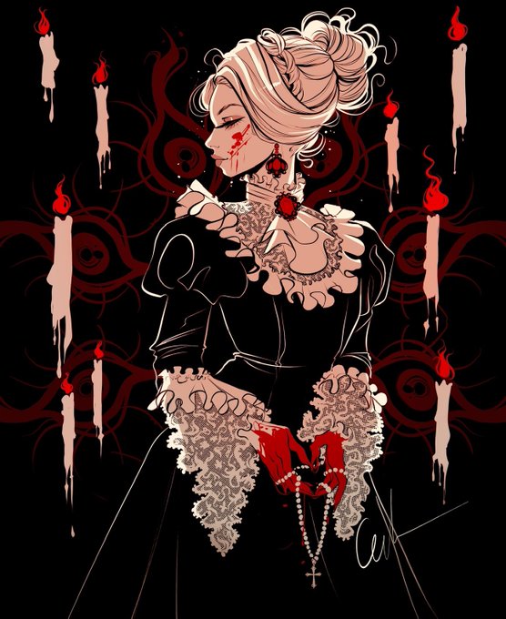 「black dress jewelry」 illustration images(Latest)