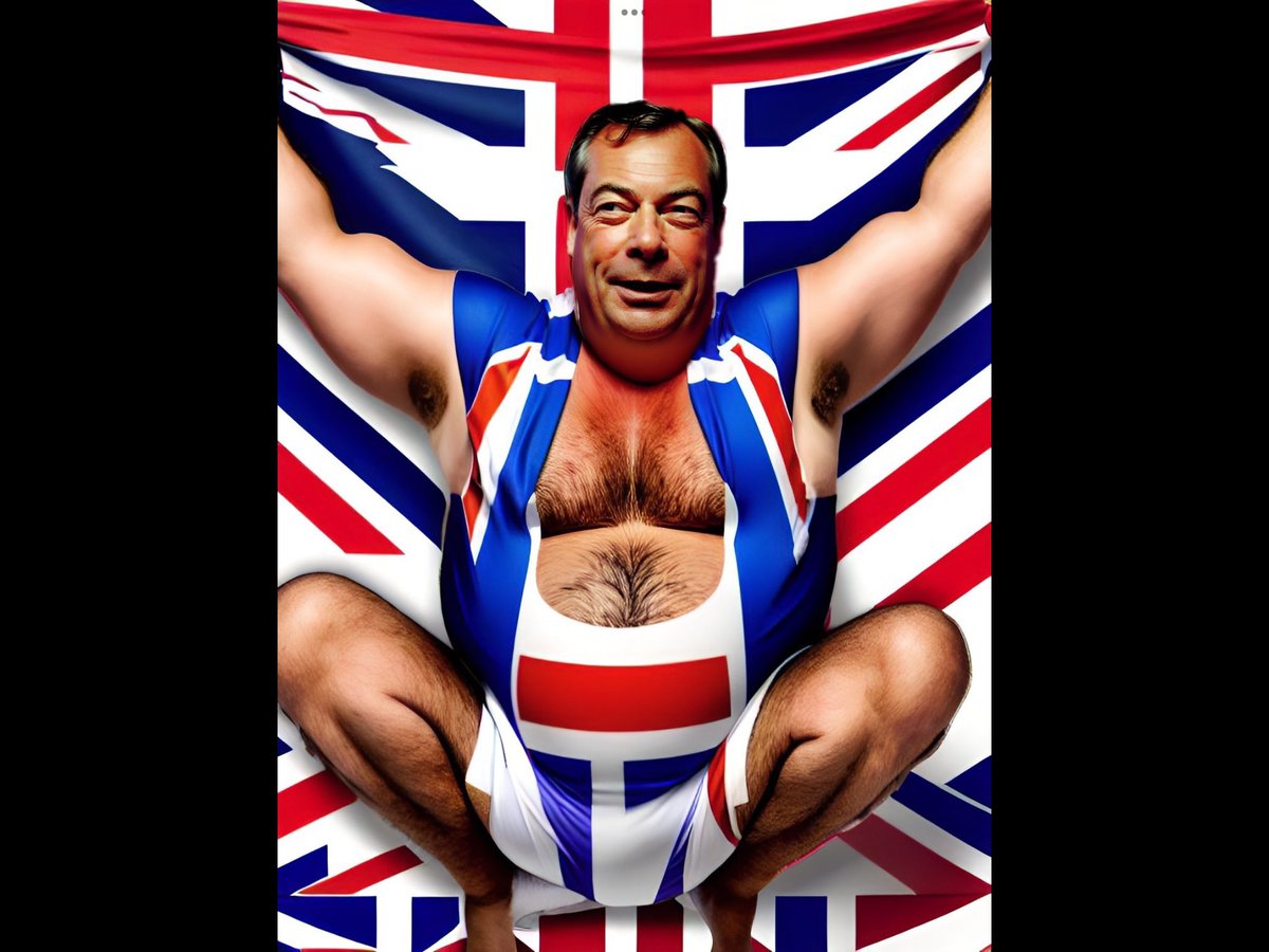 BraidseaQuine's tweet photo. @SkyNews Farage is certainly revolting! 🤮

#SovrintyInnit https://t.co/Ax259T6i9a