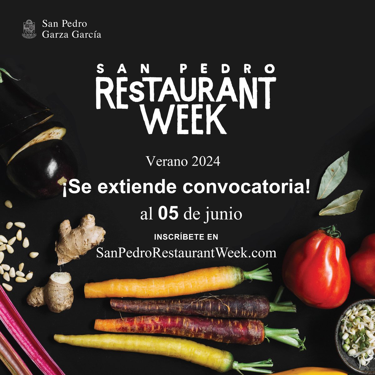 SanPedroNL's tweet photo. ¡Se extiende convocatoria al 05 de junio! 🥑🥖🍕🍣🍰 San Pedro Restaurant Week:

👉 Inscríbete en: https://t.co/Eynz6sS0DE

#conocecomecomparte #sprw #verano https://t.co/PTbn8Gk1lV