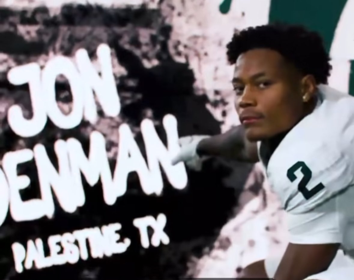 “(Smith) is pretty smoove & a cool dude. The whole staff is great. They’re about family.”

Texas three-star RB Jon Denman talked to me about his #MichiganState official visit:

247sports.com/college/michig… (VIP)