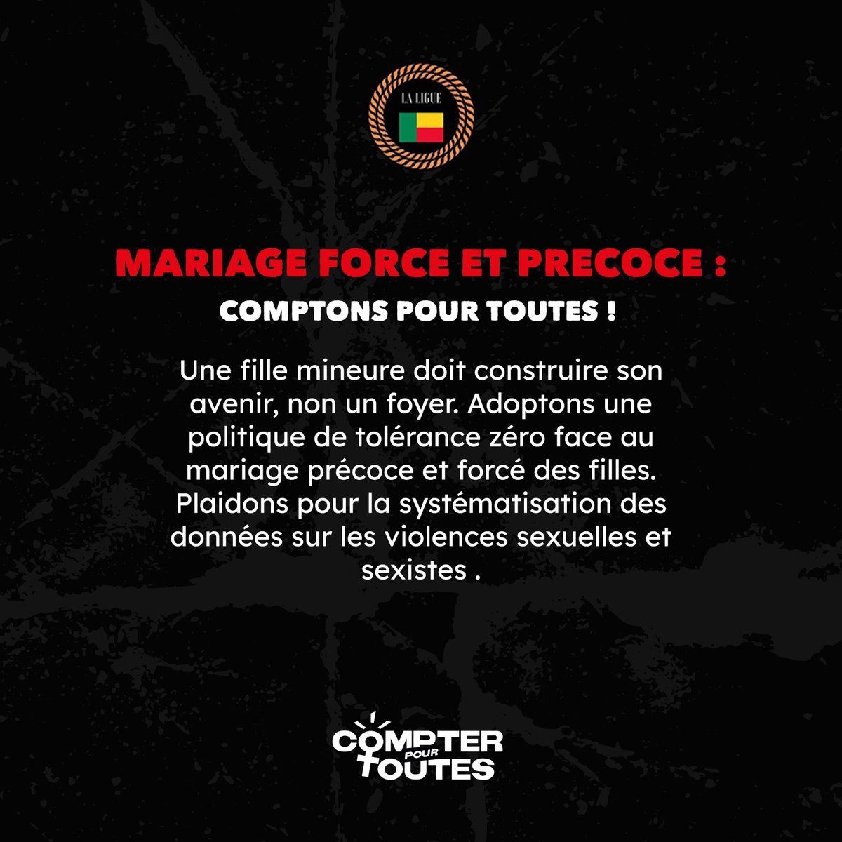 Le mariage forcé et précoce prive des millions de filles de leurs droits fondamentaux et de leur enfance. En collectant des données, nous pouvons mieux comprendre et combattre cette réalité injuste.