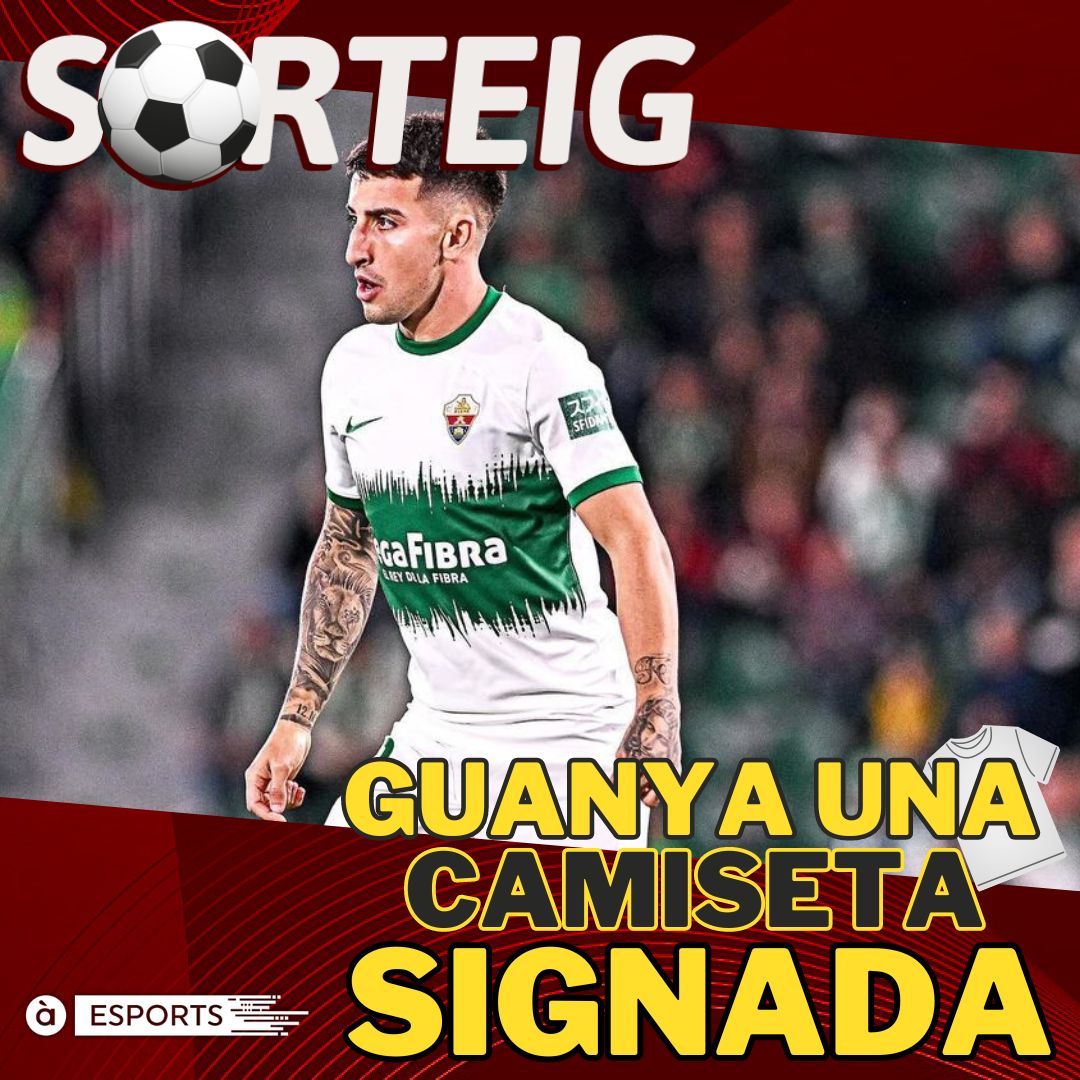 apuntesports's tweet photo. 🏆🌴 El Trofeu #CasaPlanes al Millor Jugador de l'@elchecf de la 23-24 ha sigut per a Nico Fernández, i ho celebrem sortejant la seua camiseta signada

📲Participa:
1⃣ Segueix el compte @apuntesports
2⃣ Retuita esta publicació
3⃣ Comenta esta publicació amb l'etiqueta #CamisetaNico

També a Instagram: https://t.co/XNeGaz58Yp