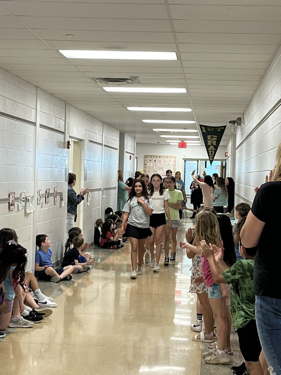 5th grade Farewell Parade. Good luck in Middle School!