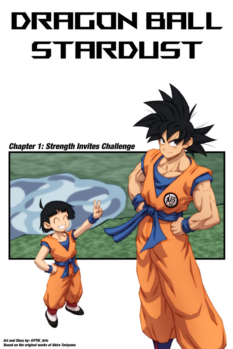 Dragon Ball Stardust
Chapter 1 starting Wednesday and from there, pages will drop weekly

I hope you all look forward to it and enjoy the journey