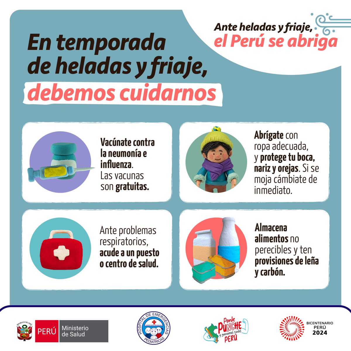 Hay pasos muy importantes para protegerte en #Heladas o #Friajes ...