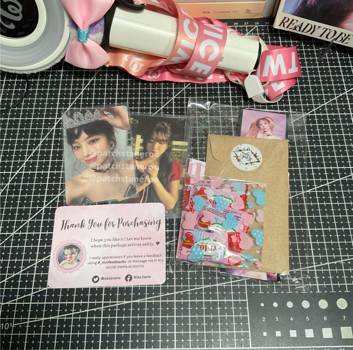 Patchstaneroo's tweet photo. #patch_receives
from @n1n1cartz
DAHYUN CROWN HAVER!! Thank you po for the super easy transaction and quick shipping! Coming in for the clutch pa from the south ung pagship at arrival ng package (2 days before fm). Literal the day before fm nandito na!
#_ninifeedbacks https://t.co/KKXSPDyXZV