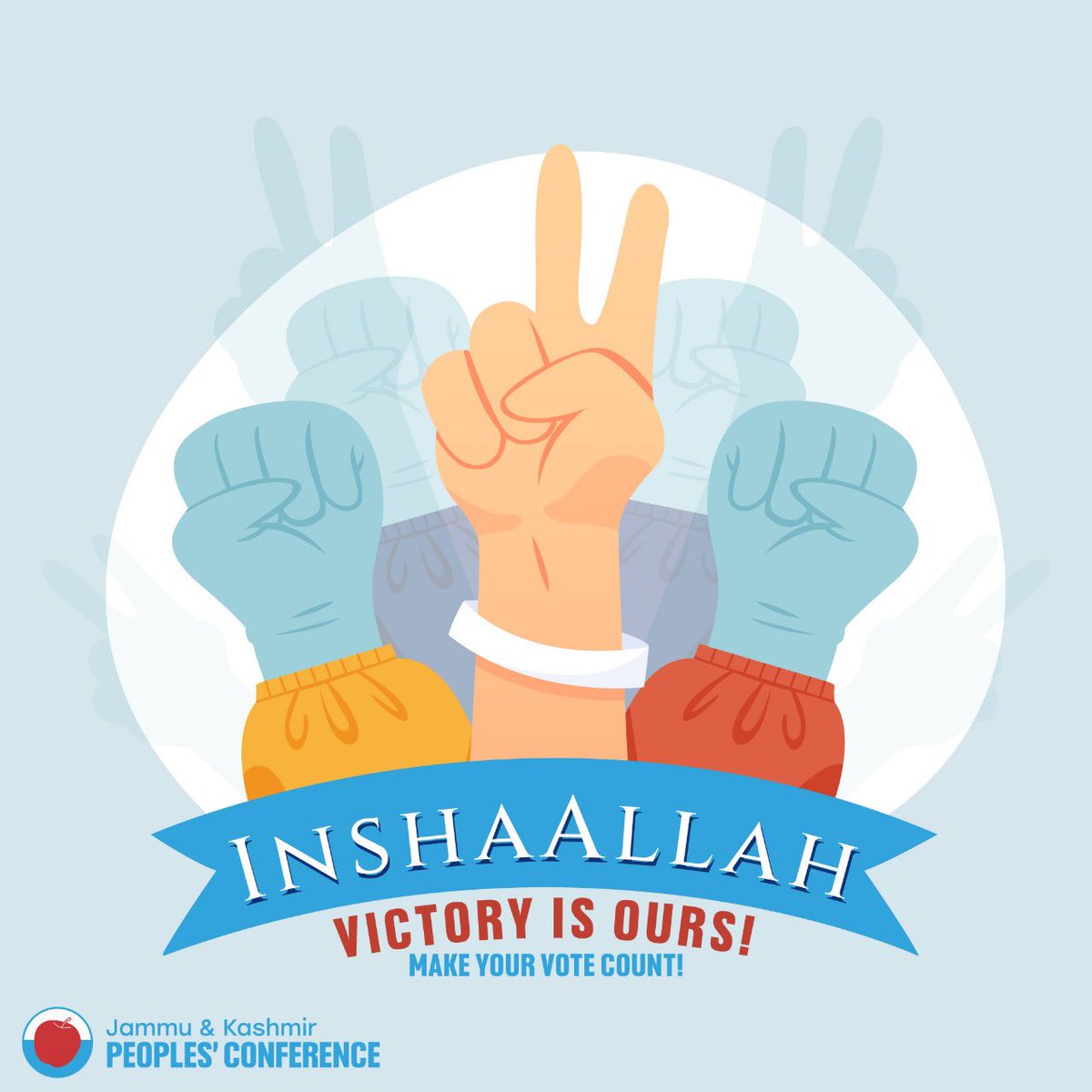 jkpcbudgam's tweet photo. Inshahallah victory is ours @JKPCOfficial
Long live @sajadlone Sahab
#carvanofchange
#developmentanddignity https://t.co/CZTTwVOikF