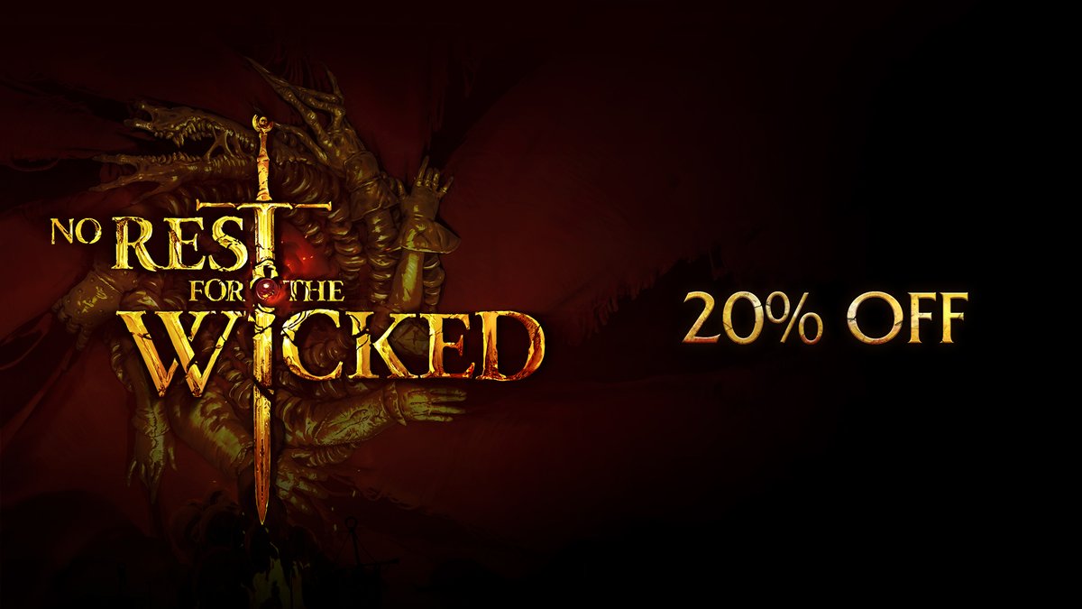 If you haven't played No Rest for the Wicked yet, now's a great time to set sail for Isola Sacra. 

We just dropped our largest patch to date and you can get 20% off.

Download on Steam: pvtdi.vision/4cc44GC
