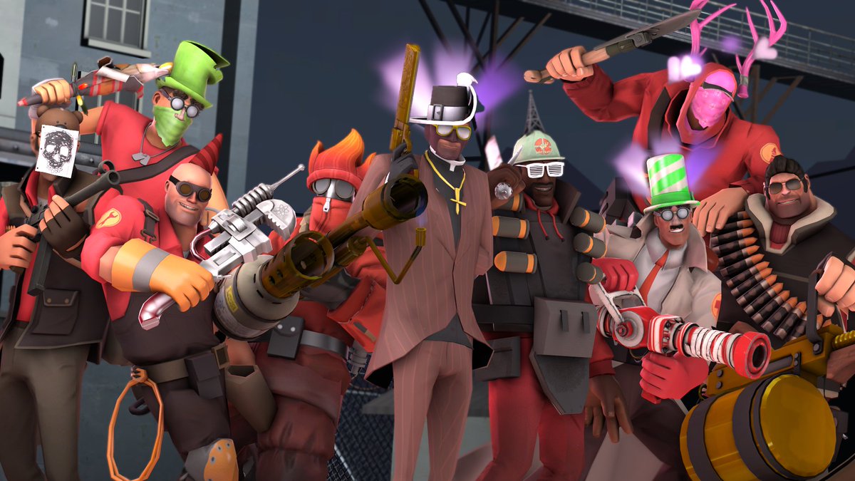 i used to love tf2 and its a shame to see it abandoned in the state it is, over 70% of the active players are bots and its barely playable anymore, hopefully valve can finally fix their game before adding countless more microtransactions onto it #FixTF2 #SaveTF2