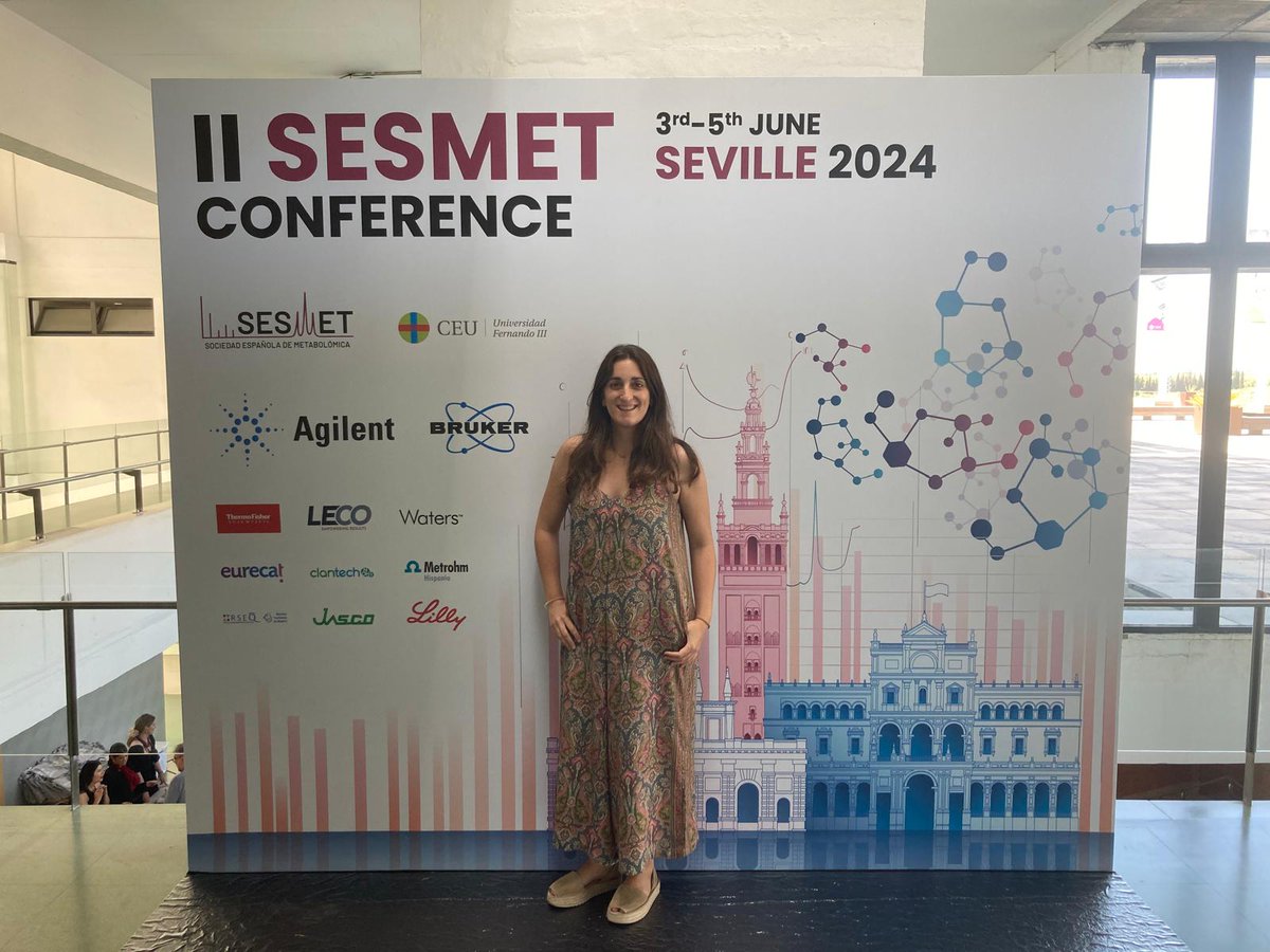 In #SESMET2024 conference..looking forward to learn from all the knowledge that is going to be shared these days in Sevilla. <a href="/Hepex_UV_LaFe/">HepEx_UV_LaFe</a> <a href="/ses_met/">Sociedad Española de Metabolómica (SESMet)</a> <a href="/IISLaFe/">IIS La Fe</a>
