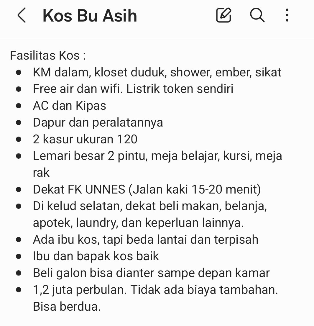 You_missed0's tweet photo. OPER KOS PUTRI DEKAT FK UNNES. Dari 1 Juli - 1 Oktober. Fasilitas KM dalam, bisa jalan kaki, AC, Free Air wifi, dll : https://t.co/zIQTCsrHTK