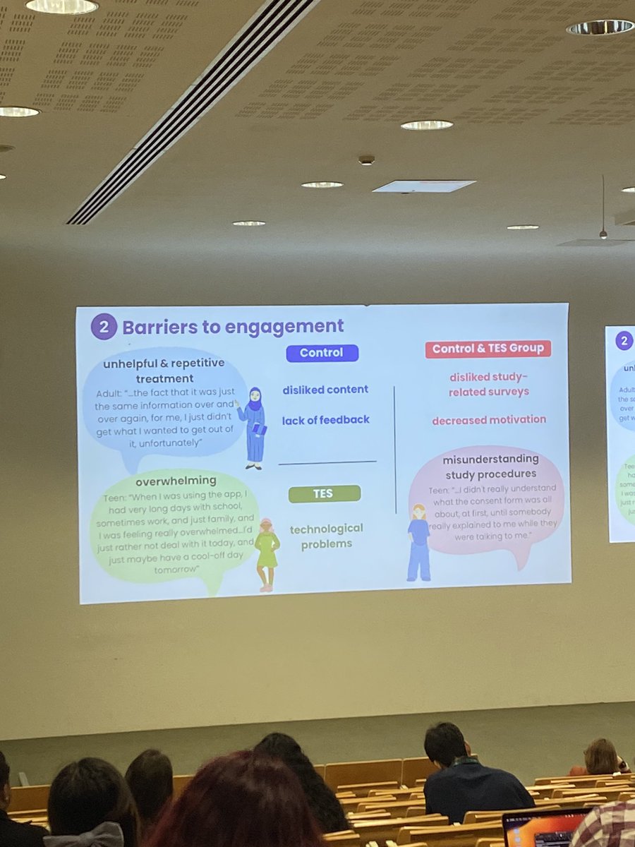 LyraEgan's tweet photo. 1/2 @TheISRII @ShannonRSmith4 speaks about engaging teen and adult participants in a technology-enabled service study: what works, what doesn’t, and where to go from here
#ISRII https://t.co/cz5onretah