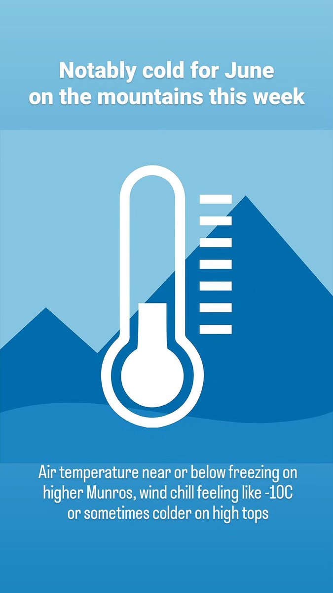 the_MWIS's tweet photo. Go prepared for the conditions on the mountains this week... the calendar says June but there's a taste of winter coming on the high tops 🥶🏔 @Mountain_Scot @glenmorelodge https://t.co/bVcSa5cSIh