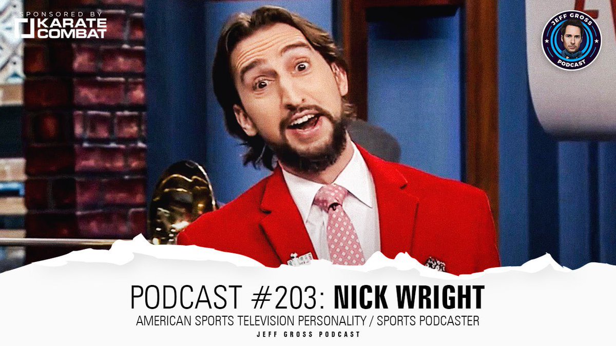 Giving away $50; Follow, Like, RT and comment with your favorite part of the podcast to enter!

NEW podcast w/ <a href="/getnickwright/">nick wright</a> out on #YouTube : "Podcast #203: Nick Wright / American sports television personality / Sports podcaster"

Watch here: youtu.be/Y_--AIy-5vM