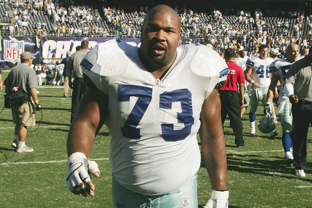 JUST IN: The Dallas Cowboys have announced the passing of 11-time Pro Bowl offensive lineman Larry Allen.

Allen was 52. He is survived by his wife, his son and two daughters.

#DallasCowboys