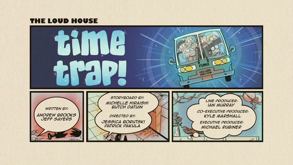 Trijosh1's tweet photo. #Happy2ndAnniversary to "Time Trap!"! I like how the kids began to time travel.
#Nickelodeon45 #Nick45 #TheLoudHouse #LoudHouse #TLH #TimeTrap #TT @SnakestheScribe #MichelleHiraishi #ButchDatuin #PatPakula #IanMurray #KyleMarshall #TheLoudSiblings #BentleyGriffin #MonthofLoud https://t.co/UomCOtCuf1