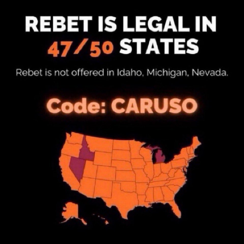 Interfaccia utente del sito Rebet che mostra le opzioni di scommessa e i bonus attivi