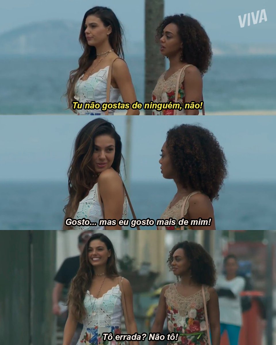 novelagloboplay's tweet image. Ritinha até gosta dos outros, mas gosta mais dela! ✨ A autoestima tá em dia por aí, amores? #AForçaDoQuerer #FrasesDeNovela