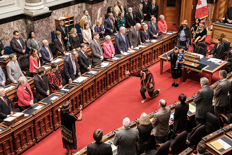 In 2019, #BCLeg voted unanimously to enshrine into law the United Nations Declaration on the Rights of Indigenous Peoples (UNDRIP) — making B.C. the first jurisdiction in Canada to do so. #NIHM2024 #BChistory #BCpoli