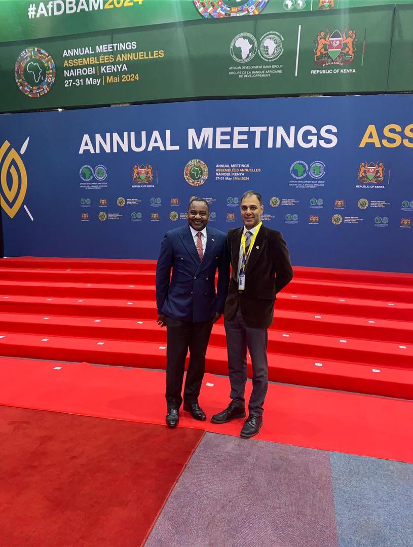 Marc_Ben's tweet photo. Nairobi. The African Dev Bank held its annual meeting under the theme of eco transfo. of African countries and the Reform of institutions, instruments of global financing. Canada was present. Being able to count on the amazing panaf and traders team! What a privilege! THANKS! https://t.co/cVHyaI6Lto