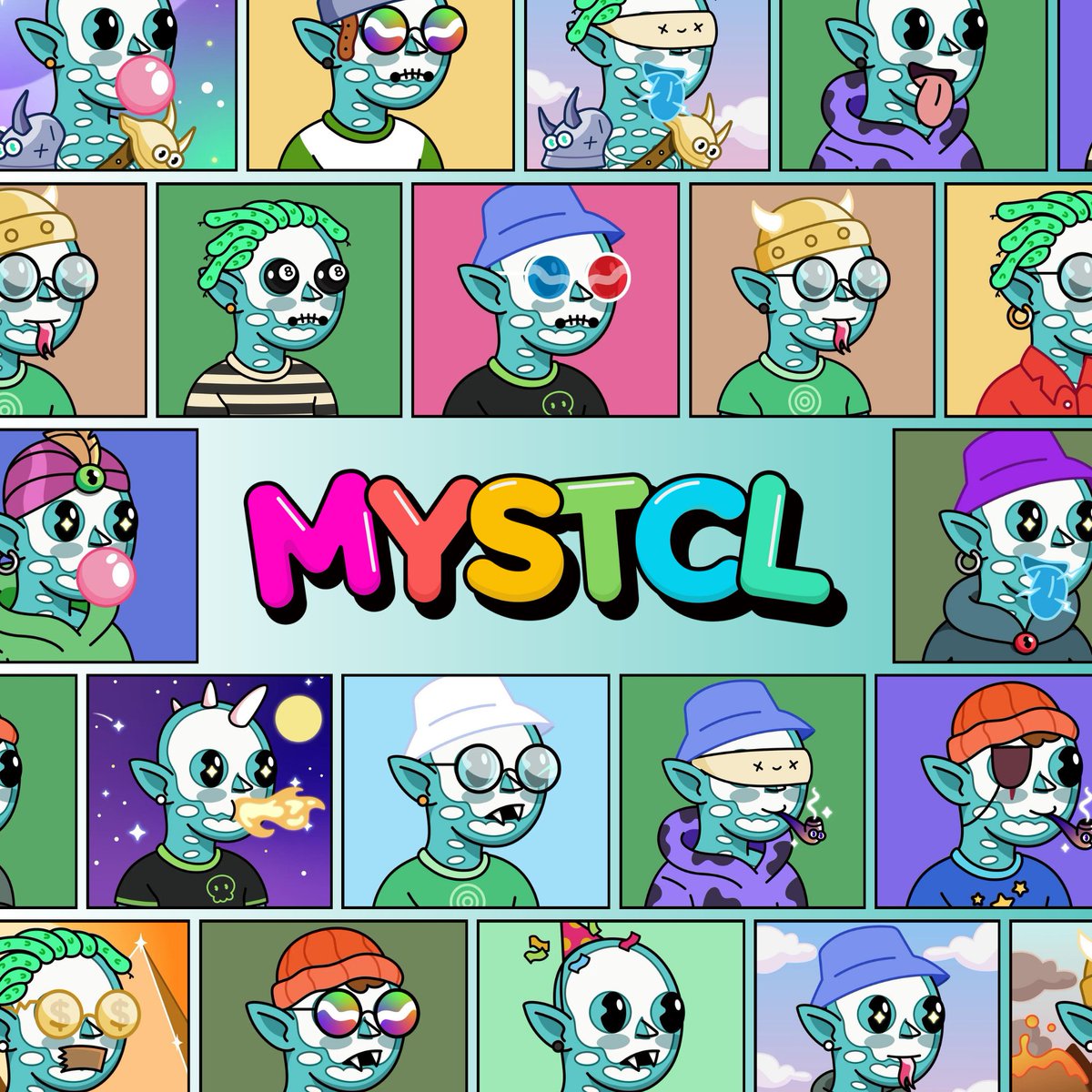 WeMYSTCL's tweet image. Bone-chilling MYSTs skulking around! 💀

Out of 7000 $MYST, only 138 are said to have a skeleton skin! ✨

Do you have one in your collection?