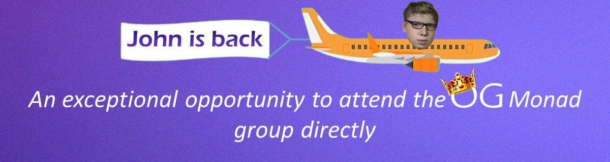 Event Announcement: John is Back from Vacation!

Create any kind of meme, story, art, etc. about this topic and stand a chance to win a direct link to the OG group.

Rules:

Post your content below.
Follow @johnWrichkid.
Optionally, follow me too.
Like and retweet this tweet.
