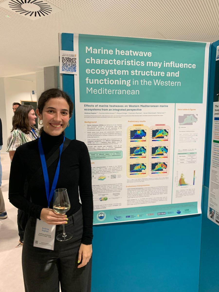 iMARES_group's tweet photo. Members of the @iMARES_group  group are presenting their work at the #EwE40Conference. 🌊 Discover our latest research and how we are contributing to marine ecosystem knowledge
#Ecopath40 @MarinePlanEBMSP @FutureMares #ProOceans #GES4SEAS
@ICMCSIC https://t.co/jNWfU5wpvp