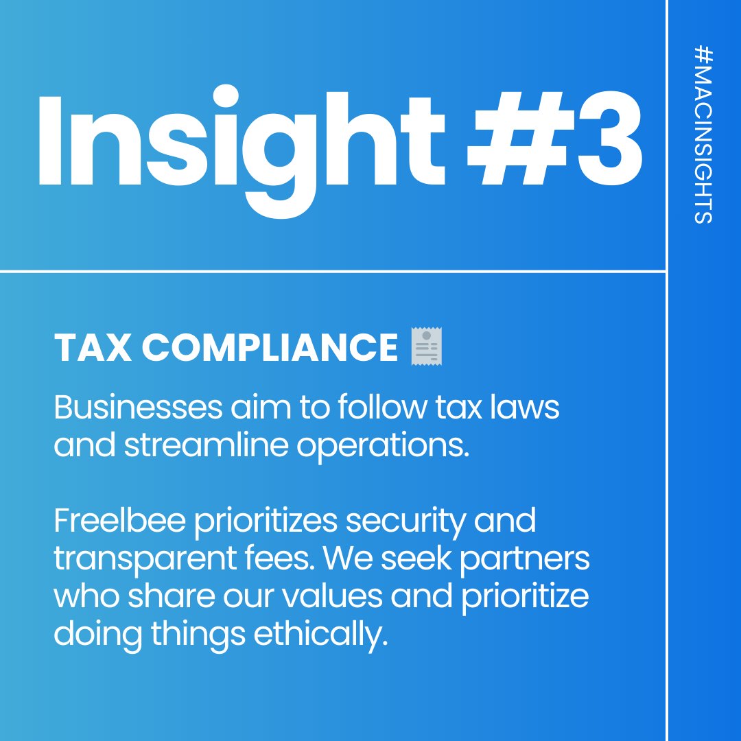 freelbee_'s tweet photo. Just back from the MAC conference with top insights to share!🤝💡

Want to know what's shaping the future of work? Dive in and scroll through our carousel for all the details!

#MACConference #GlobalPayments #RemoteWork #Freelbee #cpamarketing #cpanetwork #affiliatemarketing https://t.co/6RPvKS2yHy