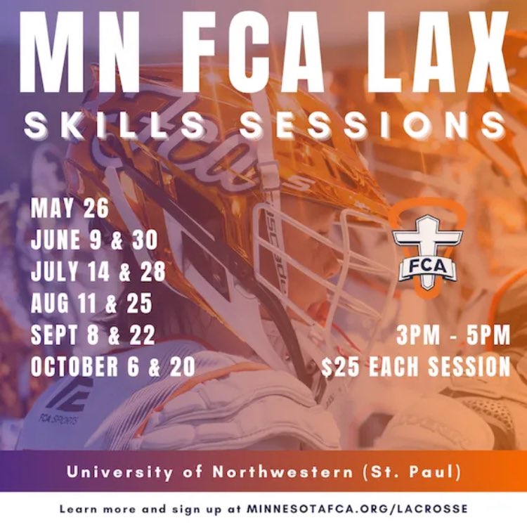 FCALax_MN's tweet photo. Our Skills Sessions are designed to provide players, both boys and girls, with an incredible opportunity to enhance their lacrosse skills and elevate their game. Our Skills Sessions are inclusive, welcoming all players regardless of skill level or experience. https://t.co/1sZg0HxO2B