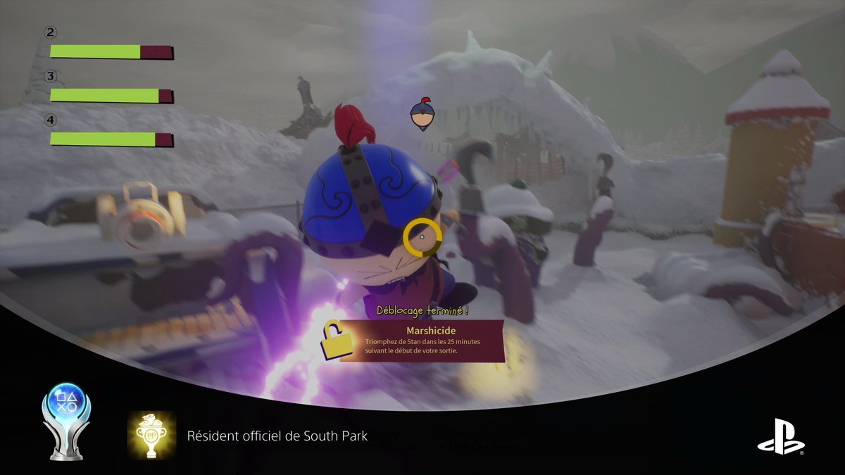 South Park: Snow Day!

Résident officiel de South Park (PLATINUM)

#PS5 #PlayStation #PlayStation5 #PlayStationTrophy #PlayStationPlatinum #TrophyShare #PS5Share #Trophy #TrophyHunter #PS5Platinum #PlatinumTrophy #Platine #PLATINUM #SouthPark #SnowDay #SouthParkSnowDay