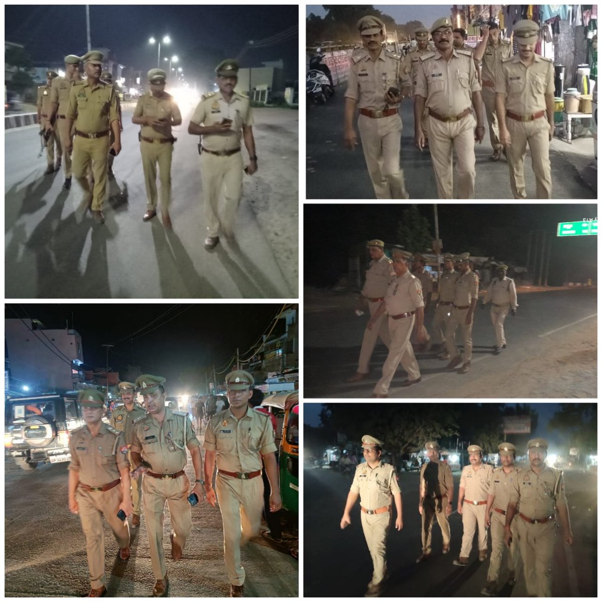 पुलिस अधीक्षक महोदय के निर्देशन में जनपद में अपराध नियंत्रण, कानून एवं शांति/सुरक्षा व्यवस्था बनाए रखने के उद्देश्य से थाना प्रभारियों द्वारा मय पुलिस बल अपने-अपने थाना क्षेत्र में #पैदल_गस्त की जा रही है।
.@Uppolice