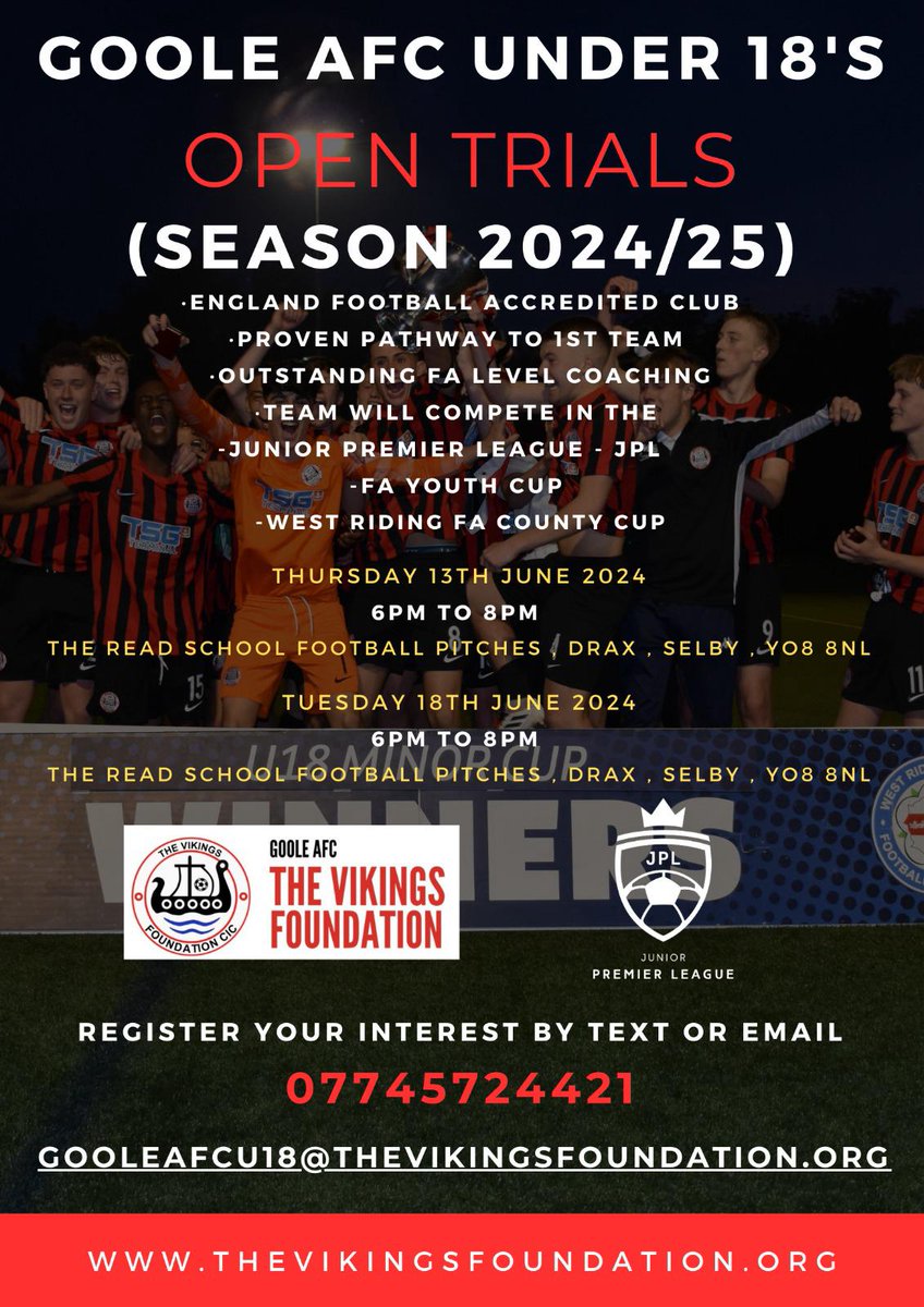 Goole AFC U18 (@gooleafcu18) on Twitter photo 