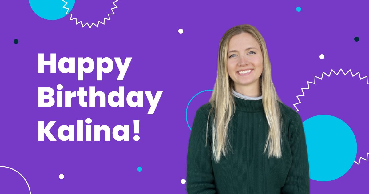 Happy Birthday to our Creative Design Intern, Kalina Foster! 🎉🍰