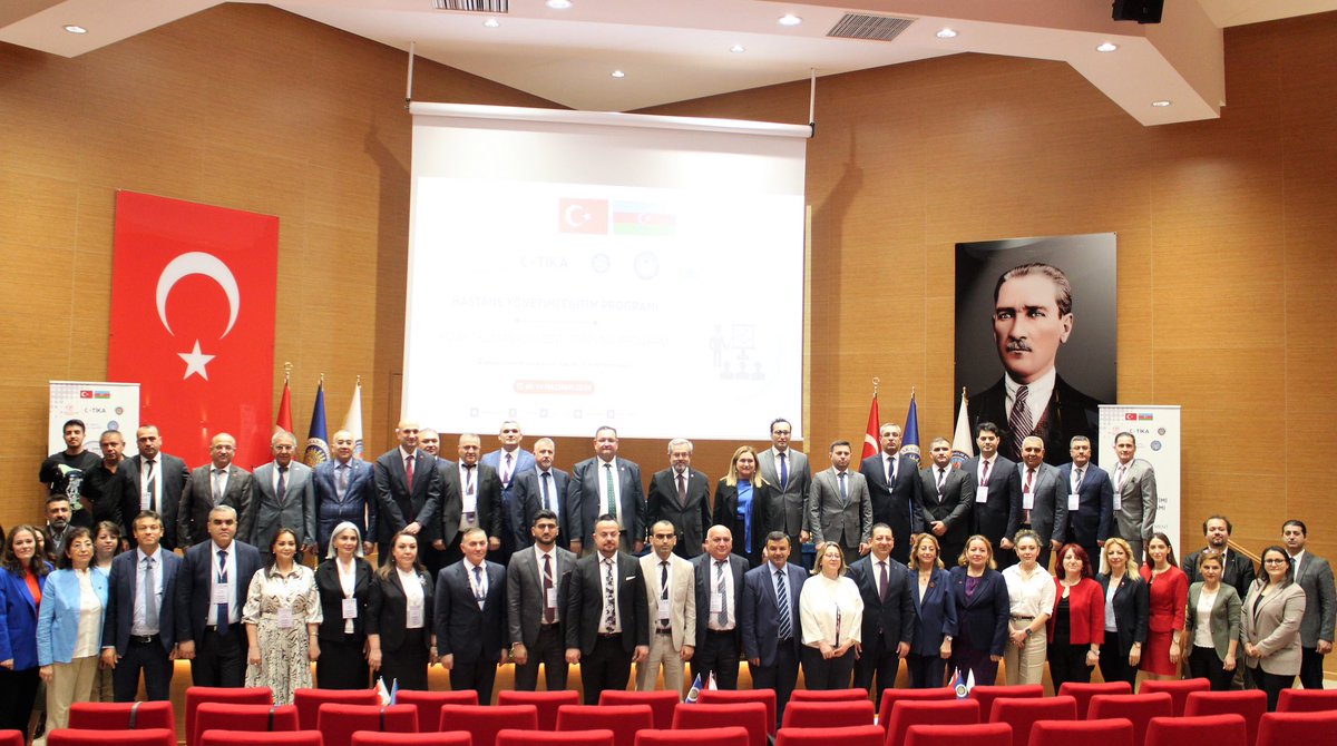 Ankara Üniversitesi Sağlık Bilimleri Fakültemiz tarafından bu yıl 4’üncüsü düzenlenen ‘Azerbaycan’daki Hastane Yöneticileri İçin Hastane Yönetimi Eğitim Programı’ açılışı
#AnkaraÜniversitesi 
#TİKA
#SUAH
<a href="/Ankara_Saglik/">Ankara Üniversitesi Sağlık Bilimleri Fakültesi</a> 
İki Devlet Tek Millet 🇹🇷 🇦🇿