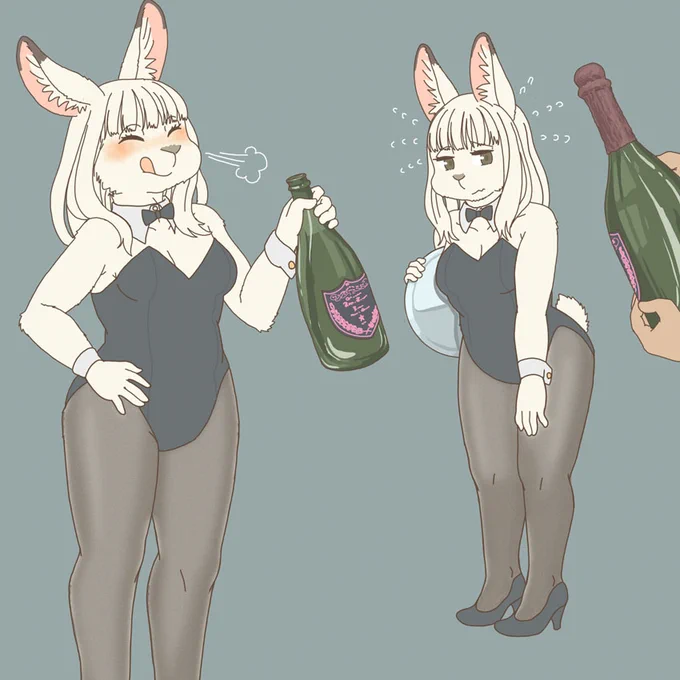 飲めるバニーガール 