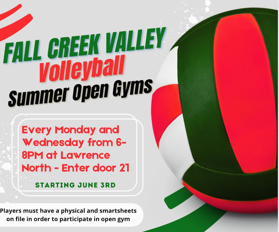 FcvVolleyball's tweet photo. We are to get back in the gym! See you tonight!! 🏐💚 #weoverme #championsaremadeintheoffseason #wildcats https://t.co/zxi3TTRBpS
