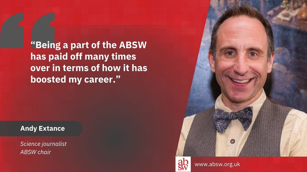 ❓ In one sentence, what does it mean to be an #ABSWmember? @andyextance 📂 ABSW Survey 2023: zurl.co/kpGK Want to join ABSW? 👉 zurl.co/8OYl