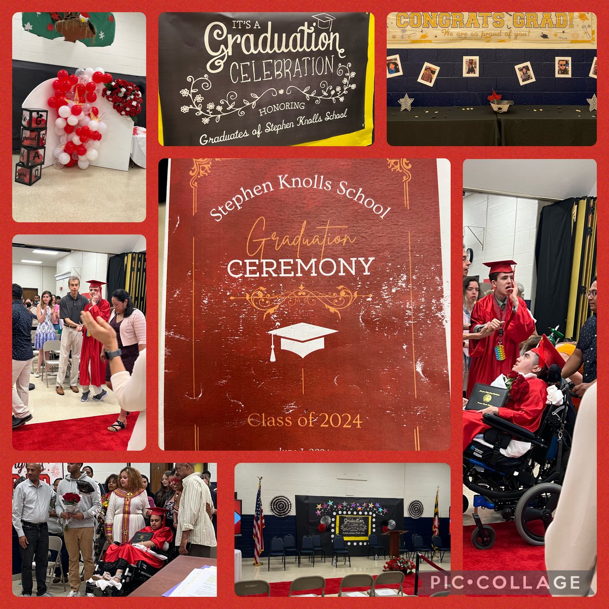 Congratulations to Stephen Knolls School Graduates! It was an honor to be part of a beautiful ceremony celebrating amazing students, families, and staff ❤️
<a href="/DrJones_OSSI/">Donna Redmond Jones</a> @DirectorOSSWB <a href="/MCPS/">MCPS</a>