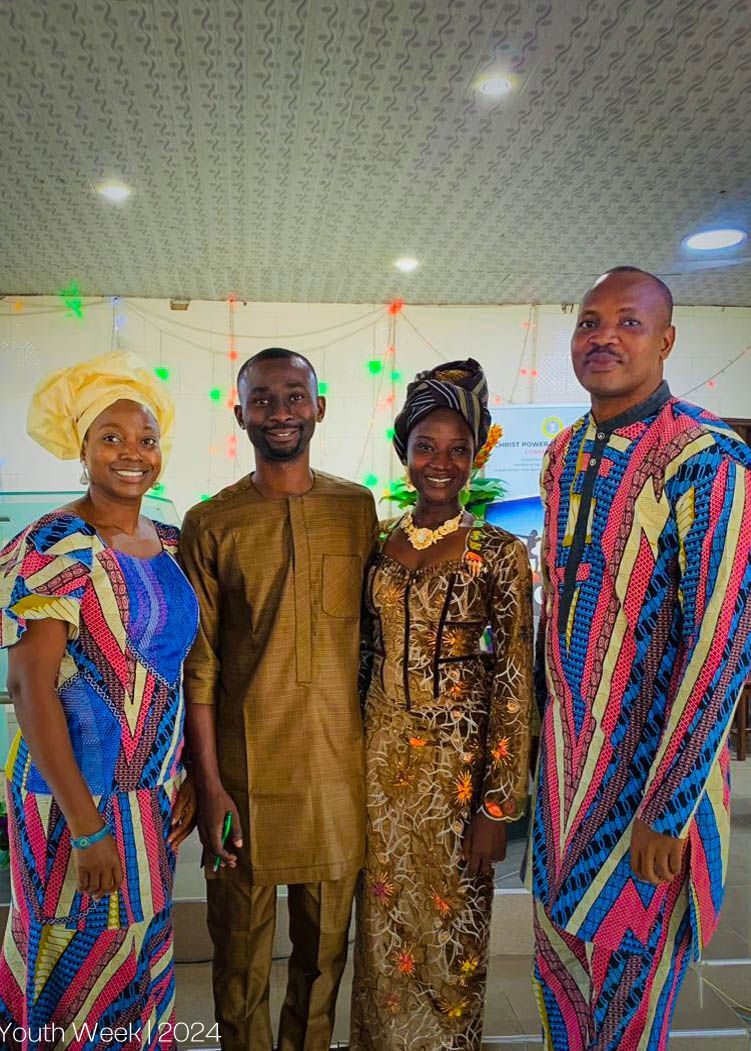 christpowerbc's tweet photo. This Sunday, we celebrated the wedding thanksgiving of our dear brother and sister, Mr. and Mrs. Oyedepo. 

It was a beautiful moment to come together and thank God for His faithfulness in the success of their wedding ceremony.

#CPBCMedia #TheOyedepos #Weddings #Thanksgiving https://t.co/iPw2SLekaQ