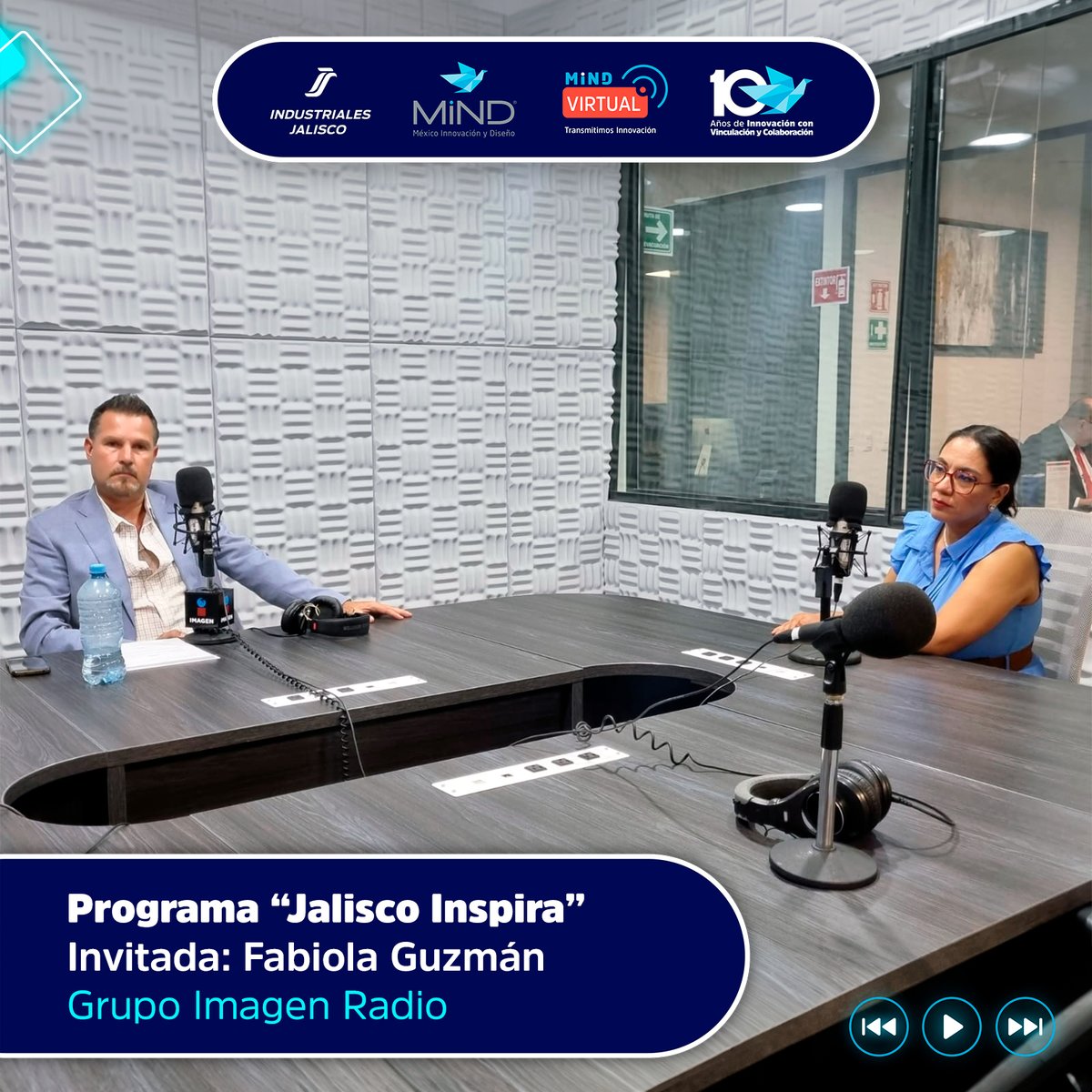 mindmexico's tweet photo. En el marco de las actividades de #MINDVirtual y en colaboración con Grupo Imagen Radio,  y  la Comisión de Innovación de Artes Gráficas, estuvo presente la Tesorera de esta Comisión, Fabiola Guzmán, en la emisión de "Jalisco Inspira”. https://t.co/2AMWDpRd5D