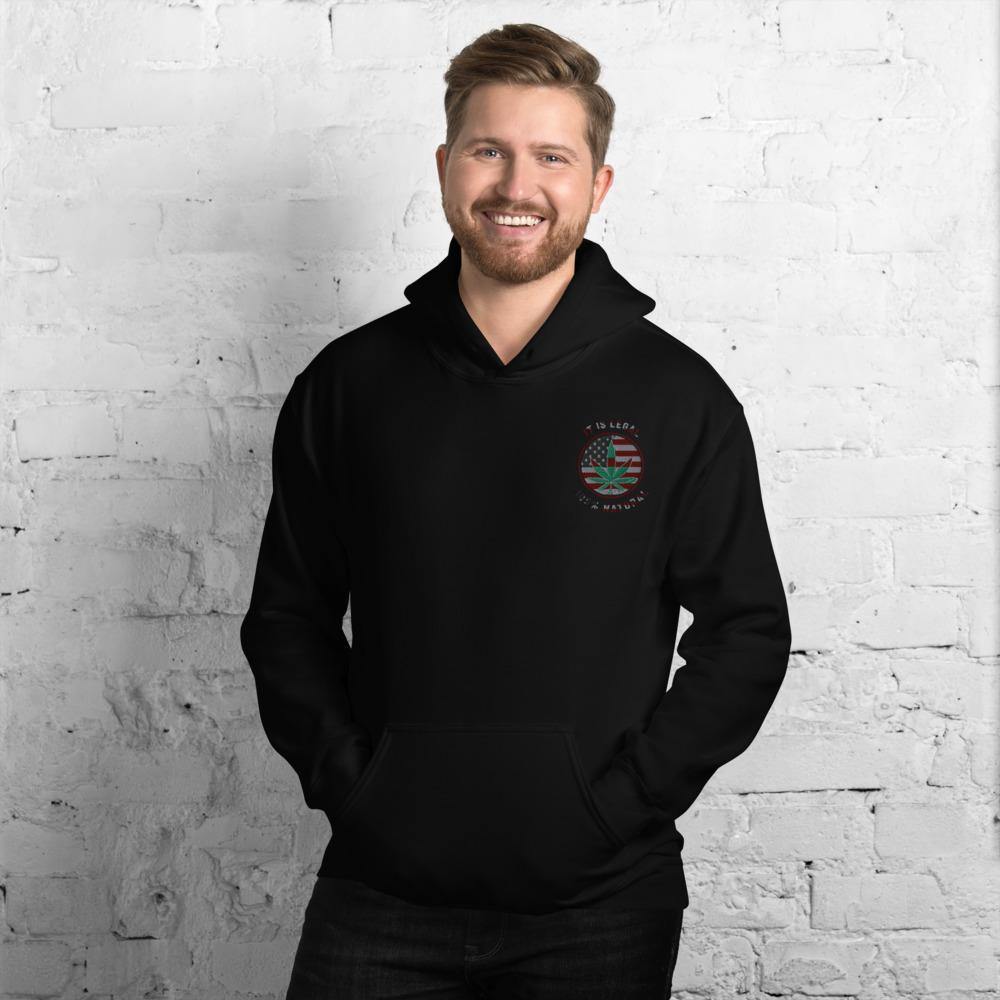 ApparelLegalize's tweet photo. Sativa Edition It Is Legal 100% Natural Unisex Hoodie https://t.co/95HWl8PZkT $40 Legalize Marijuana Apparel https://t.co/ST9tc9WxQU