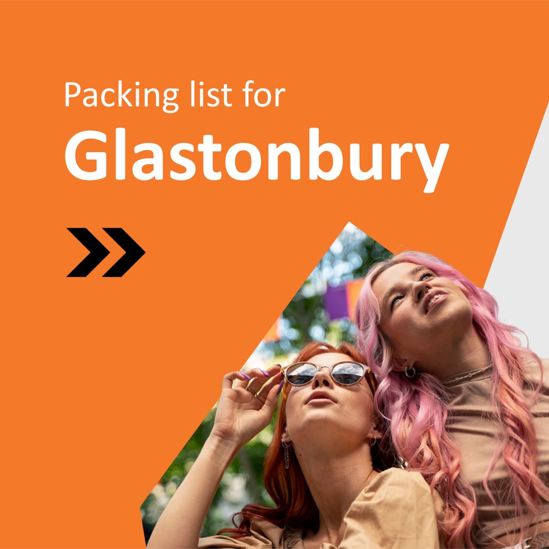 CollectPlus's tweet image. Glastonbury packing made easy with Collect+! 🎪✨ Check out our ultimate festival packing list and don't forget, you can Click &amp;amp; Collect all your essentials at your local Collect+ store. #Glastonbury2024 #FestivalPacking #ClickAndCollect