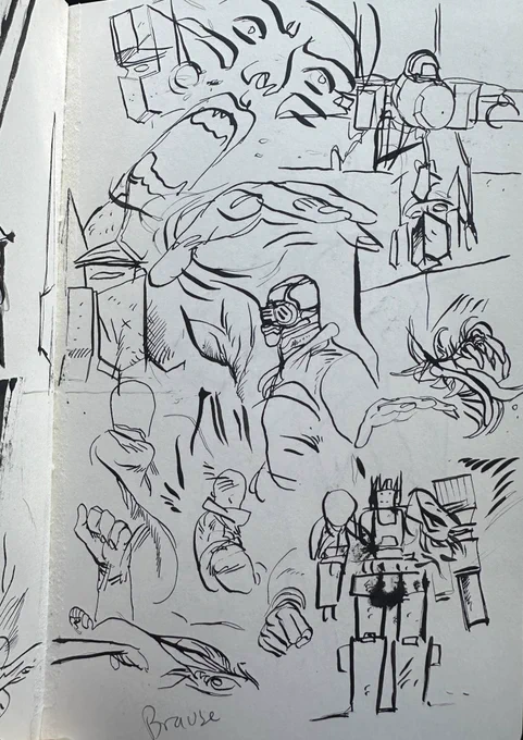 Experimenting with some nibs! 