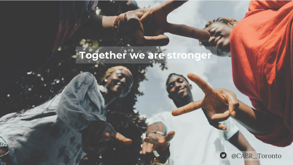 The City is developing a renewed 10-Year Toronto Action Plan to Confront Anti-Black Racism. The input of Black Torontonians is crucial to shaping this work. Complete the survey TODAY!

survey: cotsurvey.chkmkt.com/10YearsofCABRTO
for more info: toronto.ca/cabrplan

#10YearsofCABRTO