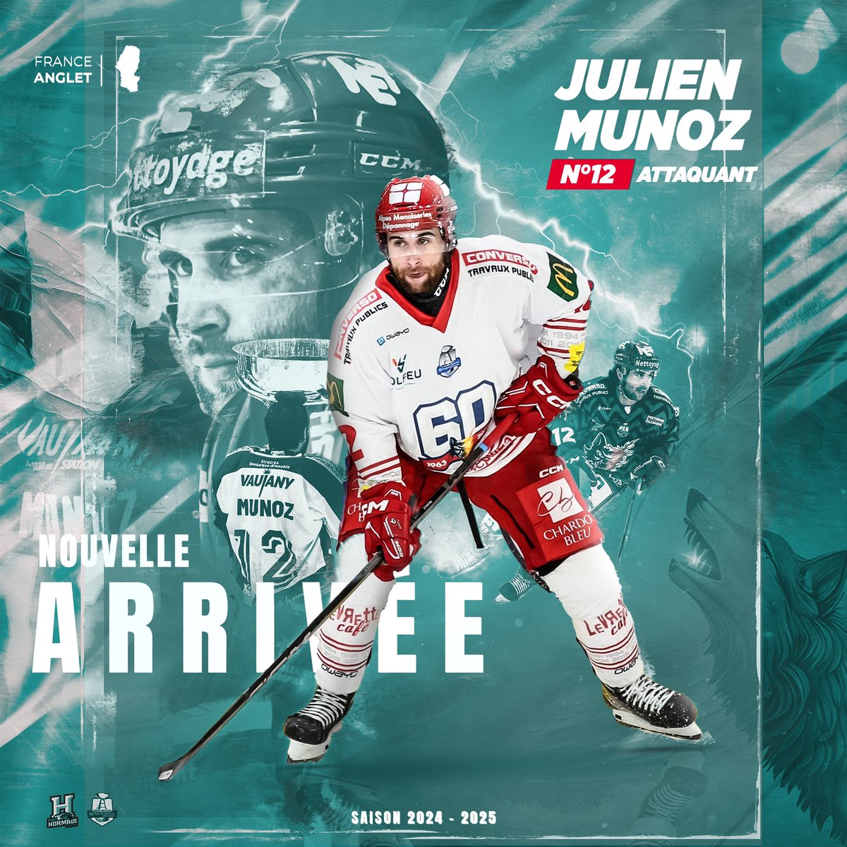 ✍️ | 𝐍𝐎𝐔𝐕𝐄𝐋𝐋𝐄 𝐀𝐑𝐑𝐈𝐕𝐄́𝐄 |🚨

Il est le premier renfort français, l'ailier droit de 26 ans, 𝐉𝐮𝐥𝐢𝐞𝐧 𝐌𝐔𝐍𝐎𝐙 (🇫🇷), débarque à l'Hormadi en provenance des <a href="/bruleursdeloups/">Brûleurs De Loups</a>.😍

𝑶𝑵𝑮𝑰 𝑬𝑻𝑶𝑹𝑹𝑰 𝑱𝑼𝑳𝑰𝑬𝑵 !💚❤️

#GoHormadi | #JoTaKeIrabaziArte