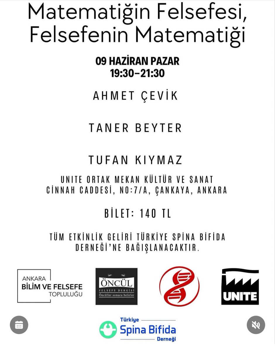 Ankara Bilim ve Felsefe Topluluğu tweet media