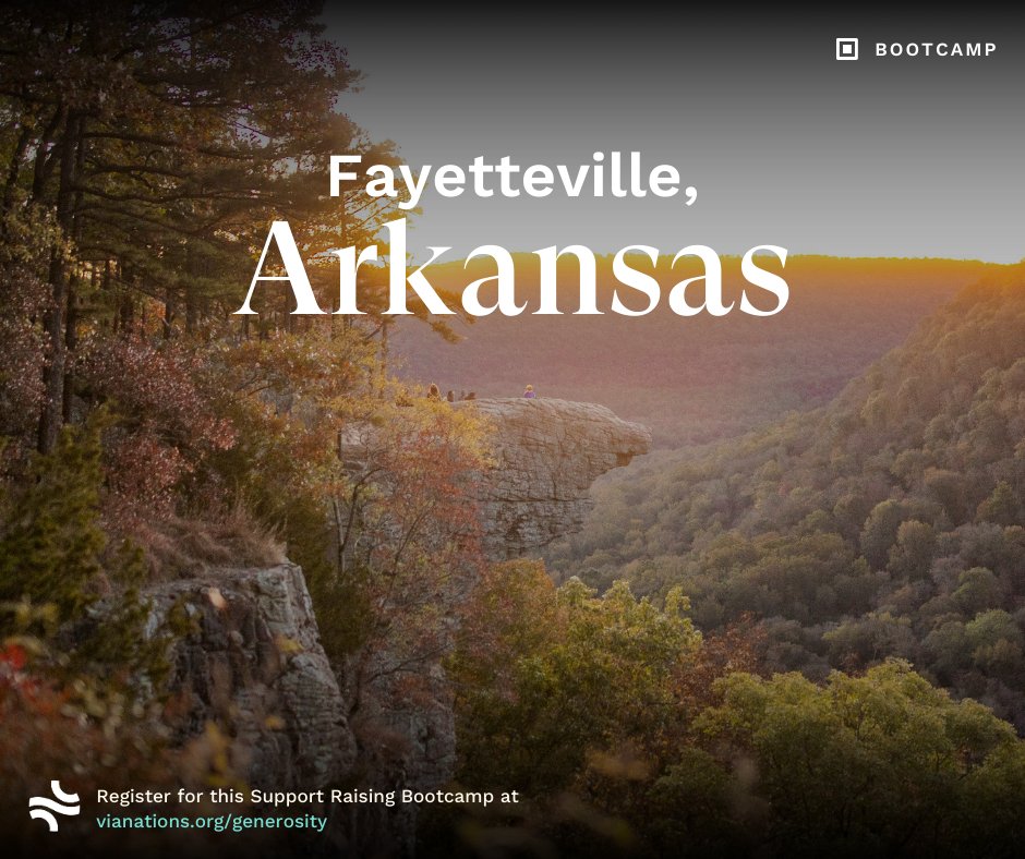 via_generosity's tweet photo. Only two more weeks until our Northwest Arkansas Bootcamp! 👏
Fayetteville AR | June 19-20
Registration is only open for 2 more days, so sign up now before it's too late! ⏰
https://t.co/R9yc6qpOS8
#supportraising #fundraising #fullyfunded https://t.co/QOapzwohGA
