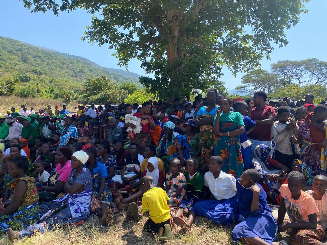 JGITanzania's tweet photo. Celebrating Environmental week! 🌍 Honored to join the launch of National Environmental Week in Mpimbwe, Katavi Region with @JGITanzania through @USAID Hope Through Action. Thanks to Hon. Suleiman Jaffofor planting trees for a greener tomorrow! 🌳#EnvironmentalWeek #JGITanzania https://t.co/KTvqfezv1P