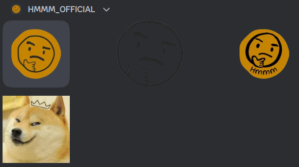 hmmmtoken's tweet photo. 🎉 Exciting News, HMMM Community! 🎉

We've just added brand-new stickers to our Discord server! 🎨✨ Join us now to check them out and express yourself in style. Let the meme madness begin! 🚀

Discord: https://t.co/KlSgb919i0

#HMMMCoin #NewStickers #DiscordCommunity # https://t.co/9CkOPDNEAv